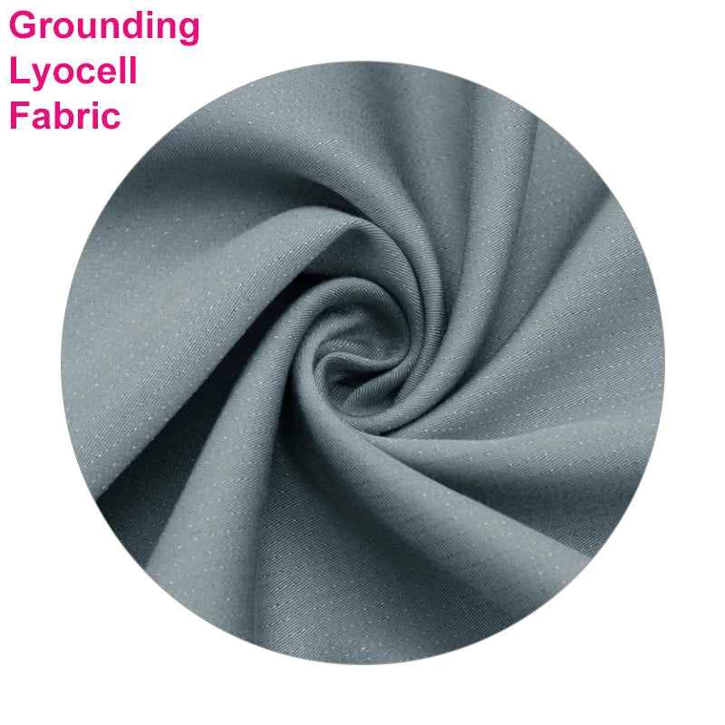 Lyocell Tencel Silver Fiber Grounding Sheets Satin  Woven Earthing Grounding Fabric