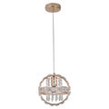 Kitchen Island Chandelier Modern Crystal Glass Pendant Light for Living Room Restaurant