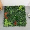 1m*1m UV Protected Indoor-Outdoor Decorative Flowers Plants Artificial Boxwood Top Fence Privacy Leaf Wall Grass for Home