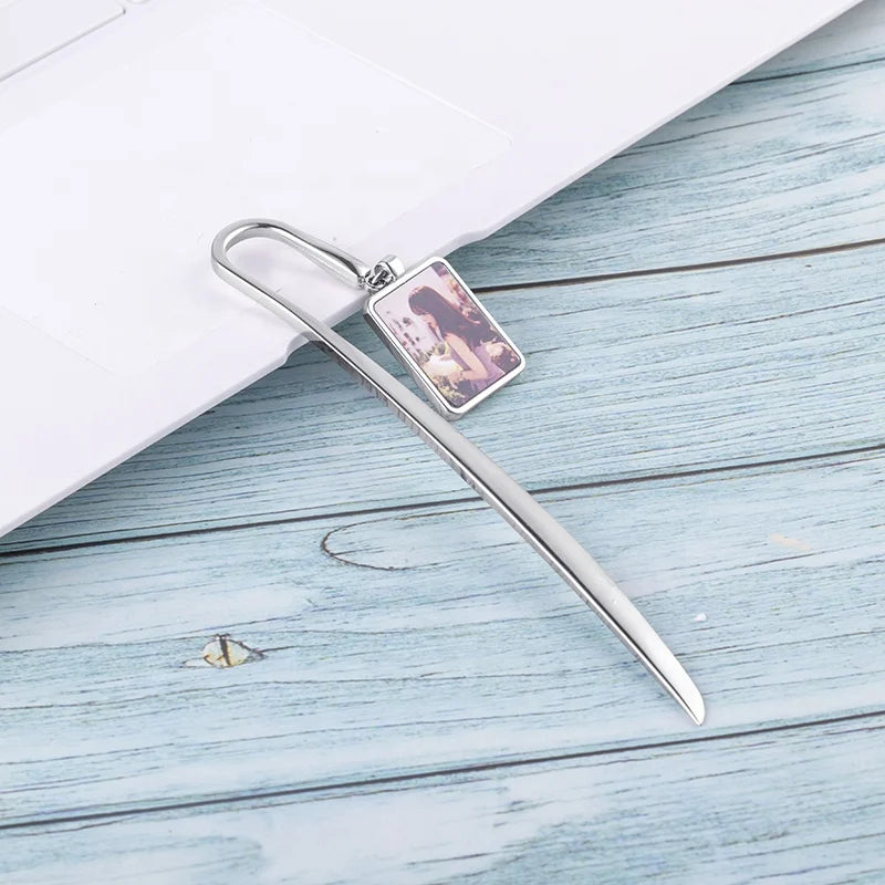Manufacturer Book Marks Custom Printing Sublimation Metal Bookmark