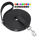 Sanan Custom Professional Strong Long Line Pet Tracking Leash Nylon Rope Long Dog Training Leashes Leads for Dog