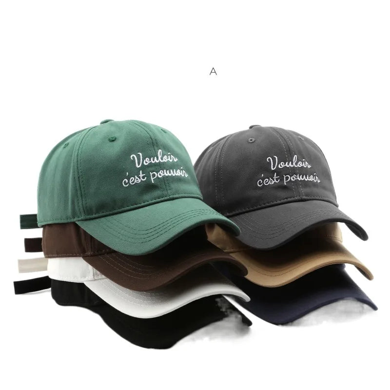 Custom-made Wool 5/6-panel Embroidered English Baseball Caps Sporty Fashionable Image Business Common Available Various Styles