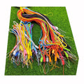 100Pcs/Lot 18MM Length Universal Hand Wrist Strap Rope Cord Strap Lanyard String for Name Card Keychain Phone Camera Decoration