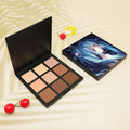 Professional No Brand 9 Color Waterproof Face Cosmetic Contour Make up Palette