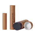 Custom Printing Cylinder Cardboard Storage Luxury Round Rigid Box Packaging Wholesale  Kraft Makeup Paper Tube Box