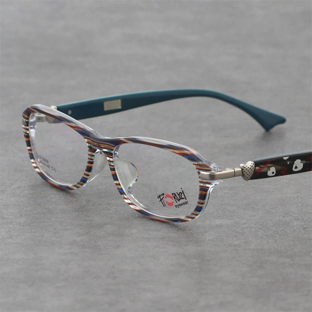 55009 Designer Luxury Acetate Eye Glasses Eyeglasses Optical Frames