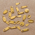 Small Stainless Steel End Tail Pendant Necklace Extender Chain Charms DIY Jewelry Making Crafts Jewelry Findings Components