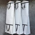 Garment Bags Custom logo Wedding Gown Evening Dress Foldable Non-Woven Luxury Garment Cover