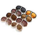 Modern Luxury Vintage Lightweight Gold UV400 New Oversized Oval Metal PC Glasses Comfortable Customizable Logo Fashion MegaBDM