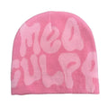 Hot Sale Custom Adult Embroidery Cotton Terry Dobby Sporty Reflective Promotional Beanie Hat