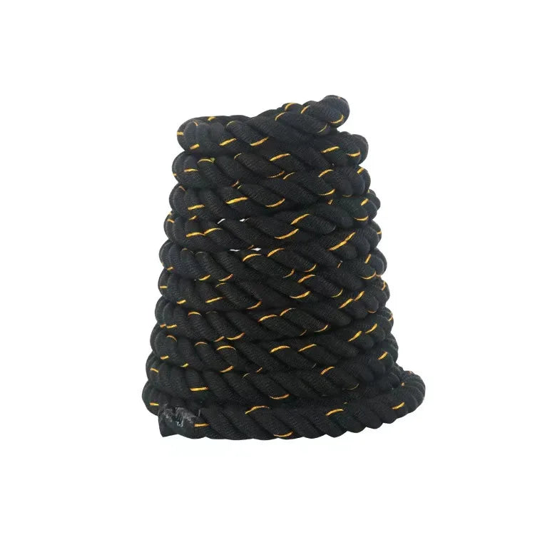 Factory Custom logo Training Gym Battle Rope 25mm 38mm 50mm for Fitness Undulation Sports Cross Fitness Battle Rope