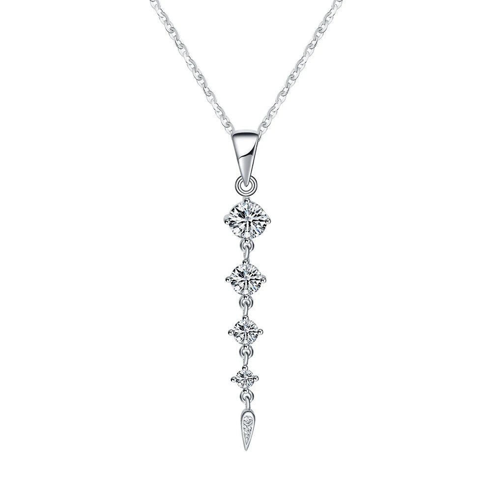 SN76 Wholesale Custom Jewelry Fashion Women Accessories 925 Sterling Silver Necklace Jewelry