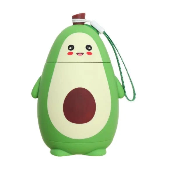 Outdoor Travel Mini Green Pear Shape 201-300ml Cute Water Bottle with Rope for Kids