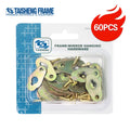 TS-K121 Frame Hanger Kits with Screw Picture Hanging Hook for Pictures and Decorations