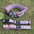 Manufacturer Custom Neoprene Dog Collar Sublimation Print Nylon Soft Padded Adjustable Luxury Pet Puppy Collar