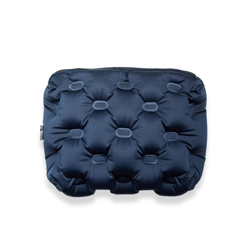 Versatile 4-in-1 Design Inflatable Beach Pillow Compressible Comfortable Inflatable Pillow for Neck & Lumbar Support