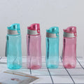 Whole Sale Bpa Free Plastic Water with Straw Outdoor Sport Easy Carrying Water Bottles Plastic