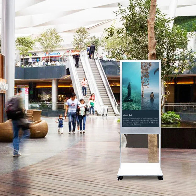 Floor Standing Retail Digital Screen Standing Digital Board Digital Display Stand