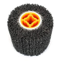 High-Quality Abrasive Wire Drawing Polishing Burnishing Wheel 115/120mmX100X19mm for Metal Surface Rust Removal and Cleaning