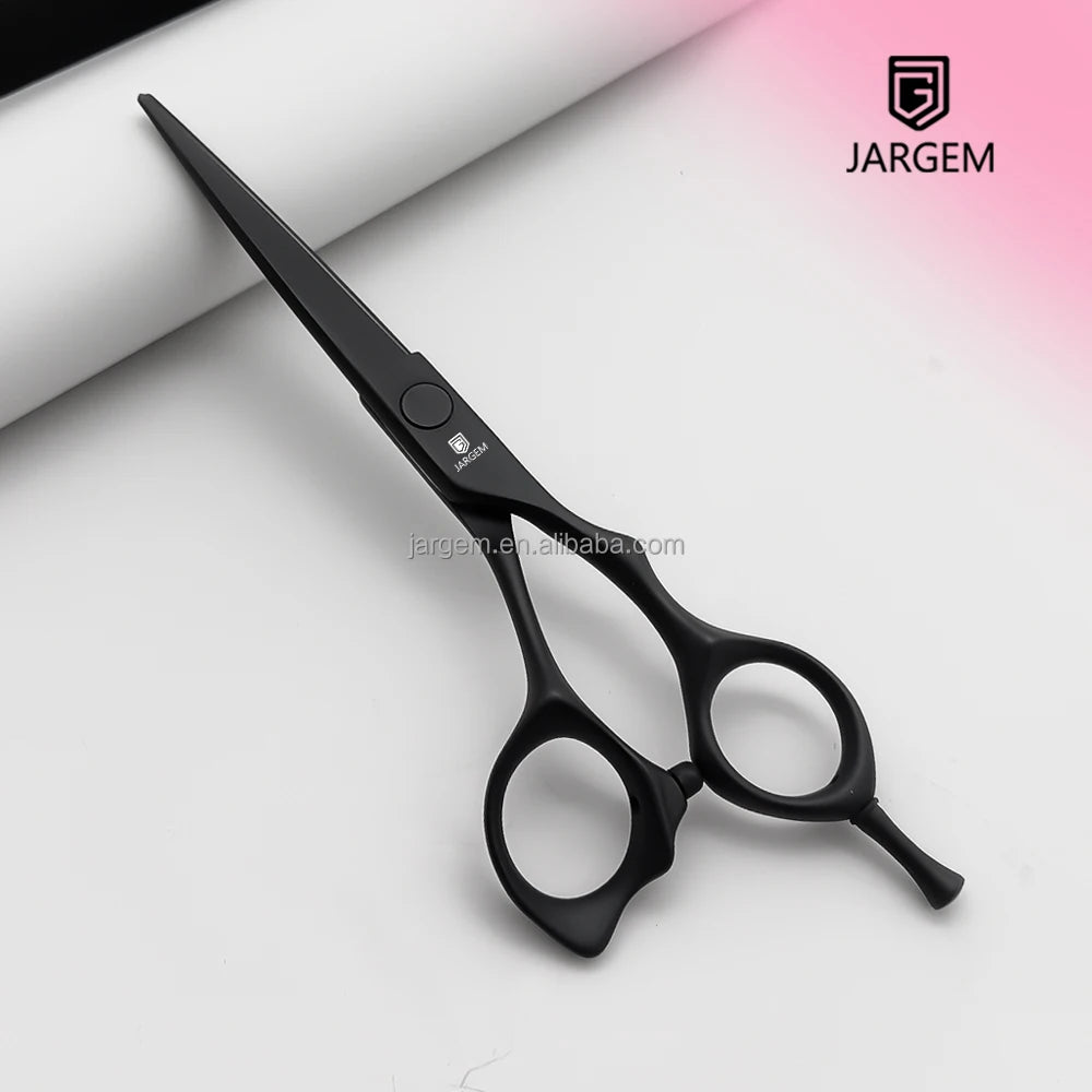 Classic Handmade Japanese Hair Scissors Black Coated 6.0 Inch VG10 Steel Hairdressing Tools for Barber Salon
