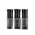CJ- New Octagonal Shaped New Mold 3ml 6ml 12ml Fancy Uv Printing Black Attar Oud Oil Glass Bottles