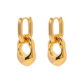 SC Hot Selling Luxury Stainless Steel Earrings Eye Catching Chunky Earrings Simple Hoop Earrings for Women Teen Girls