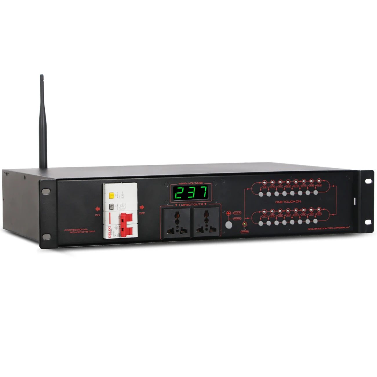 New DL16 Professional 16 Way High Power Supply Sequencer Controller Audio System