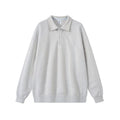 Men's Custom-Designed Print for Collar Long-Sleeved Sweatshirt Loose Casual Style Versatile Streetwear Piece Waterproof