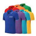 Custom Design Your Own Brand Polo Shirt Short Sleeve Men's Polyester Running Polo T-shirts for Men