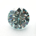 Wholesale 2ct Light Blue Brilliant Cut Moissanites 8mm Gemstones for Jewelry Making Lab Created 9mm GRA Stones for Rings
