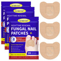 MARIANP 24Pcs Night Nail Patches for Nail Repair and Care on Damaged Nails and Feet Restoring Discoloration and Thickness