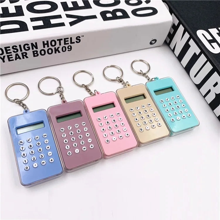 Mini Maze Calculator Interesting Game Toys Calculator for Student Examination Plastic Game Keychain Calculator
