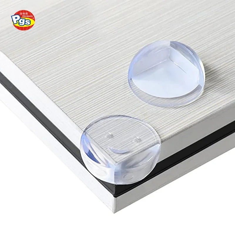 Prodigy Clear PVC Baby-Proofing Safety Corner Protectors Furniture Edge Table Bumper Guards Child Protectors