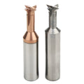 45 55 Degrees CNC 4 Flutes Chamfering End Mill Solid Alloy Carbide Dovetail Milling Cutter for Carbide Cutting Tools
