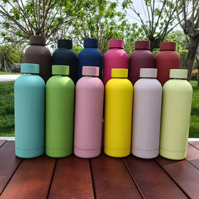 Wholesale 500ml Tumbler Cups Stainless Steel Vacuum Insulated Water Bottles Sublimation Tumbler with Lid