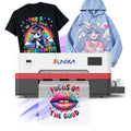 Sunika 13inch DTF Printer Epson F1080 XP600 New Condition Pigment Ink with 1 Year Warranty Prints A5 A2 A1 A4