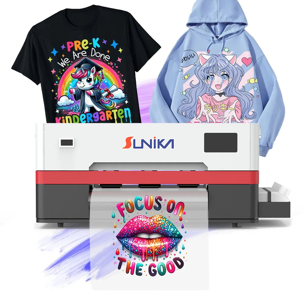 Sunika 13inch DTF Printer Epson F1080 XP600 New Condition Pigment Ink with 1 Year Warranty Prints A5 A2 A1 A4