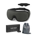 Wholesale 3D Sleep Mesh Eye Mask Black for Sleeping Eyelash Extensions Zero Pressure Blackout 100% & Soundproof Foam Earplugs