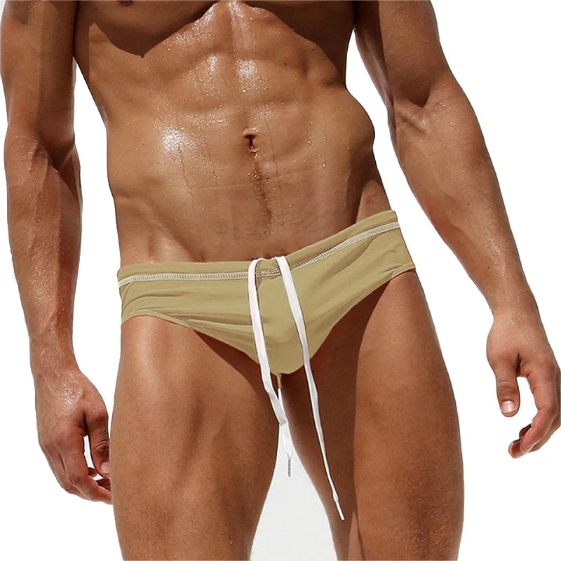 Hot Classic Style Fashionable Men Swimwear Shorts Length Men'S Swimming Trunks Men Swimwear Boxer