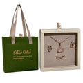 Custom Logo Printed Small Cardboard Drawer Gift Box Drawer Jewelry Packaging Box With Handle