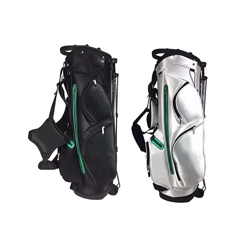 Wholesale Glossy Nylon Material Light Weight Custom Golf Stand Bag