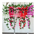 Wedding Road Layout Silk Flower Plum Crane 3-Point Rose Wall Hanging