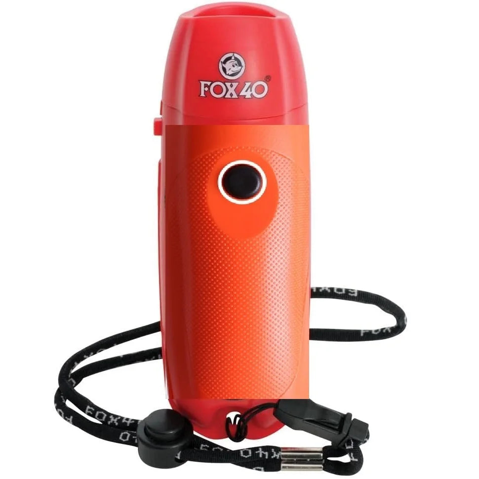 Adjust Three Tone Electronic Whistle Battery Lanyard Handheld Outdoor Survival Sports Soccer Match High Decibel Referee Whistle