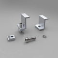 Wholesale Solar Accessories Aluminum Solar End Clamp