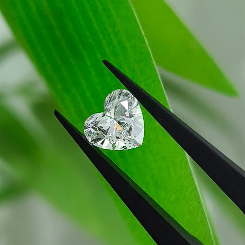 Starsgem Loose Heart Cut 1ct - 4ct DEF VS HPHT CVD Lab Created Diamond Without Certificate