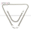 Stainless Steel Chain Necklace for Man Viking Thor's Hammer Personalized Men Necklace Bracelet Jewelry Set