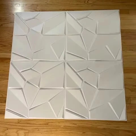 Best Seller Waterproof Hotel Pvc Cladding Wall Decorative Square Pvc Interior 3D Wall Panel China