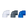 Plastic PVC BS Standard 1/2''-2'' Male Female Elbow Thread Pipe Fittings