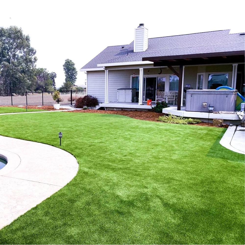 Garden Decoration Artificial Grass Turf Green Synthetic Spring Green Landscaping Grass for Volleyball Synthetic Lawn Cheap Price