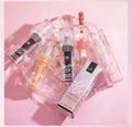 Private Label Vegan Fruit Plumping Lip Oil Color-Changing Coconut Oil Infused Vitamin E Herbal Mineral Liquid Makeup Lip Plumper